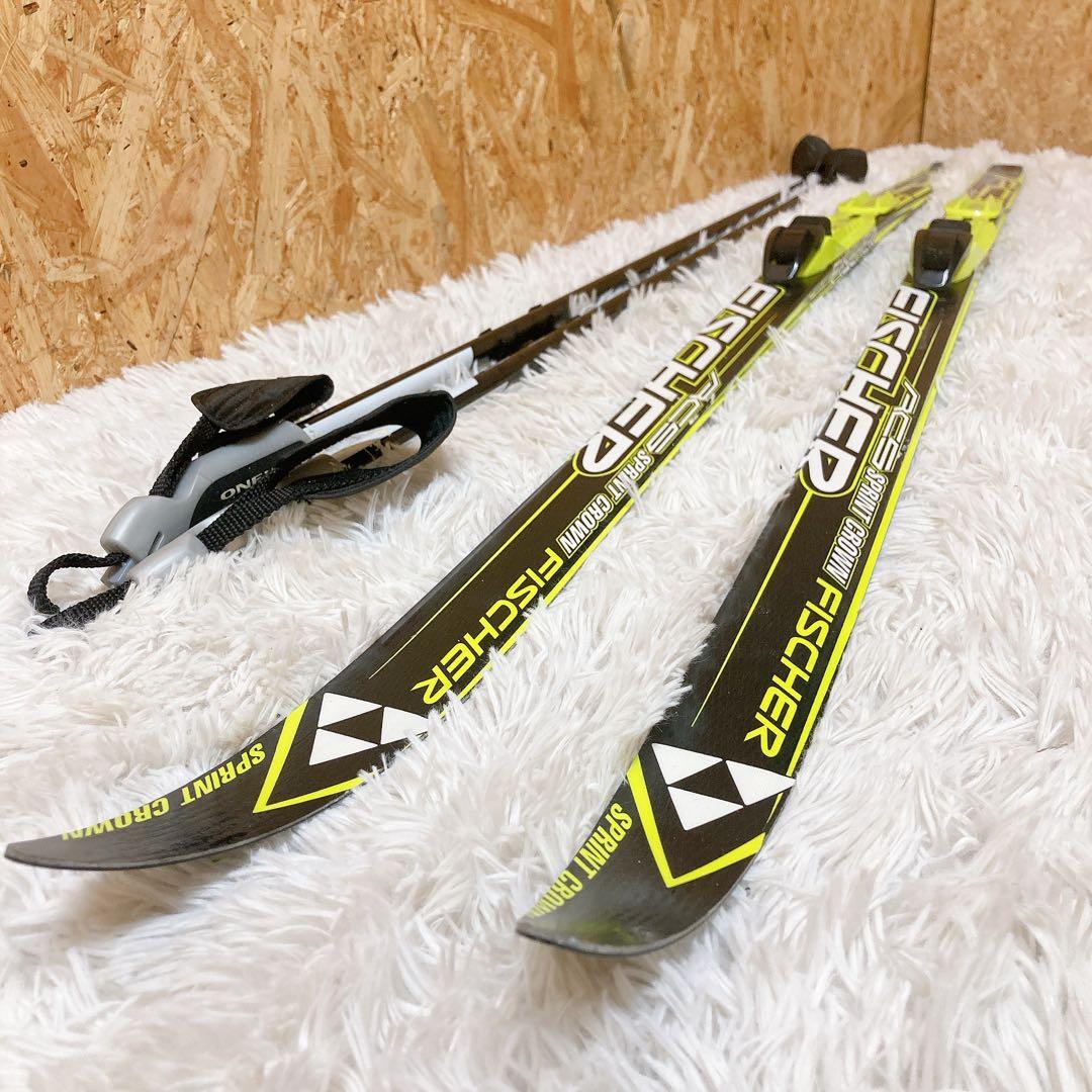 Fischer RCS sprint crown 140cm クロスカントリー Fischer RCS SPRINT CROWN junior cross-country skis