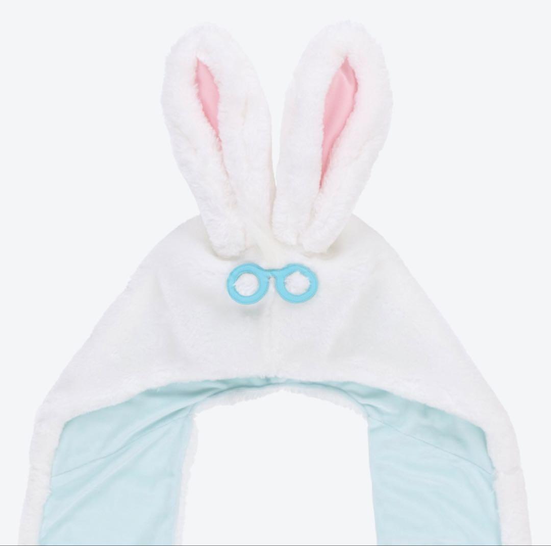 アリス 白うさぎ ディズニー マフラーキャップ - メルカリ