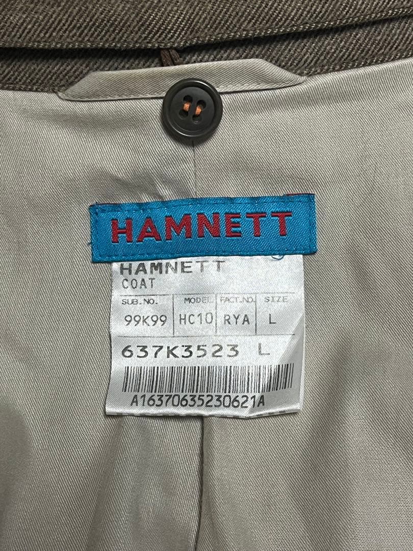 y2k Archive HAMNETT ファー トレンチコート L ベージュ