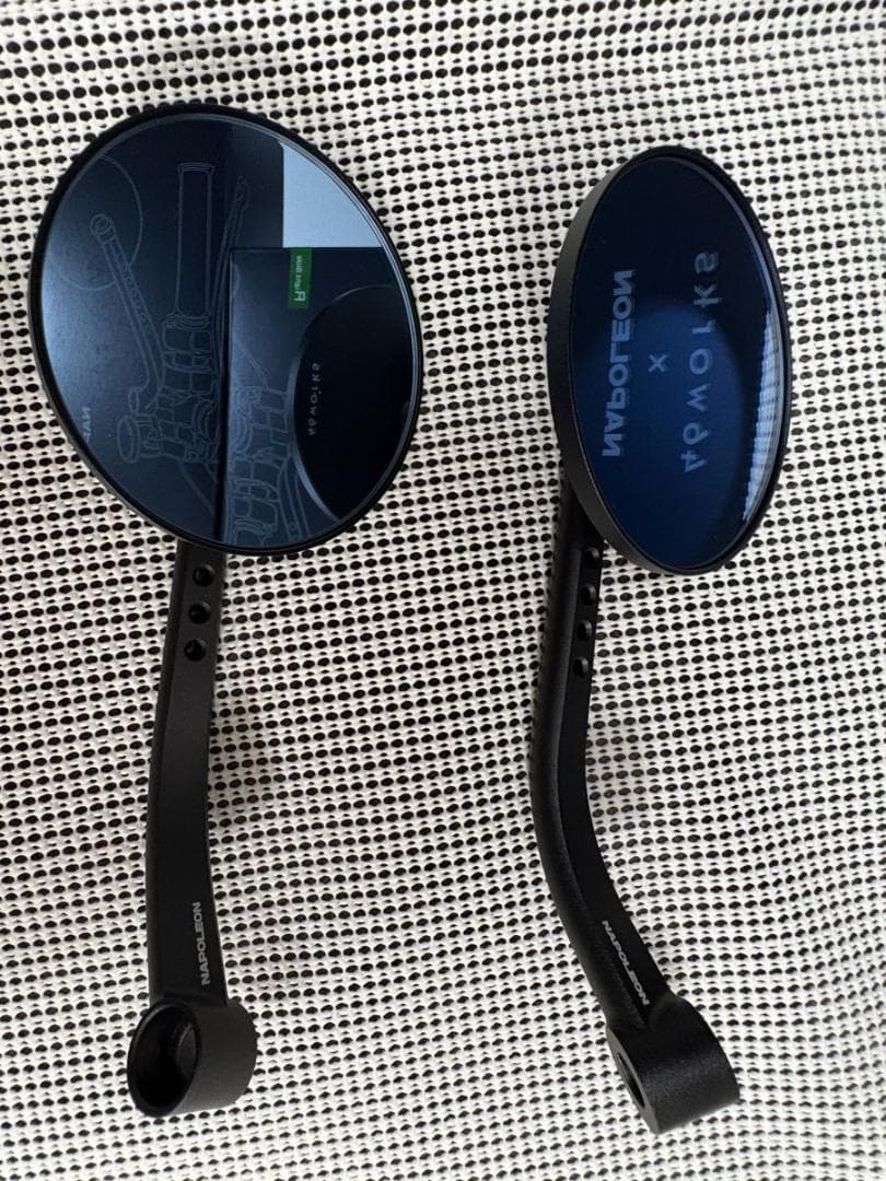 46worksコラボ 46ミラー1 左右セットNA-017R/L - メルカリ