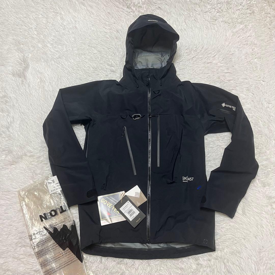 最高峰 AK457 BURTON AK ガイド true black バックロゴ - メルカリ