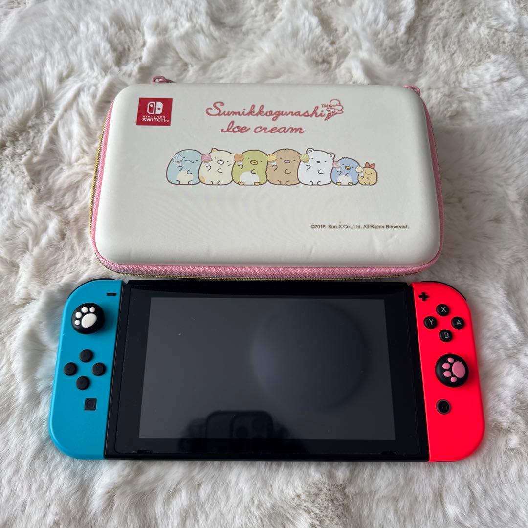 Nintendo Switch スミッコグラスアイスクリームデザインケース 61a0W4Fg5RL.jpg_BO30,255,255,