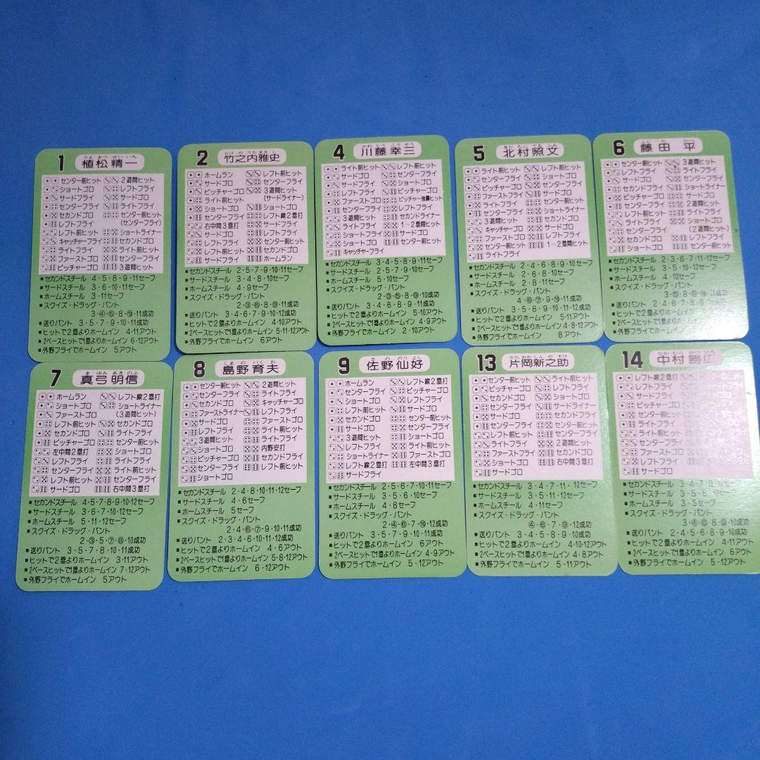 タカラ プロ野球カードゲーム 55年度 阪神タイガース - メルカリ