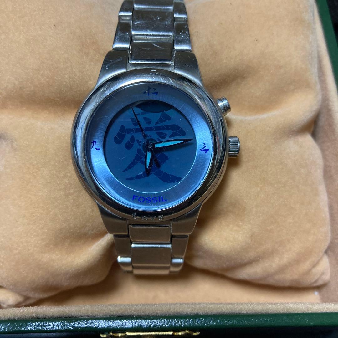 FOSSILフォッシル BIG TIC ビッグティック ジャンク 腕時計 漢字