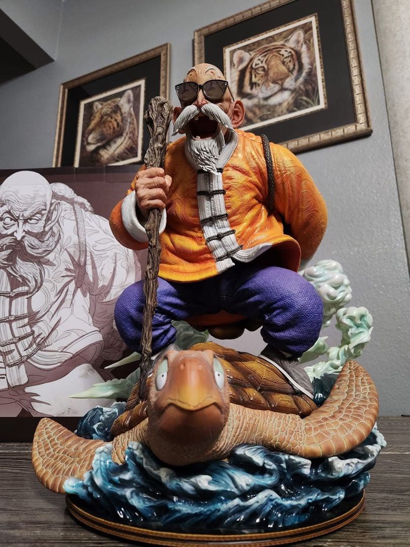 ☆LS リアル 亀仙人 フィギュア ガレージキット ドラゴンボール スタチュー