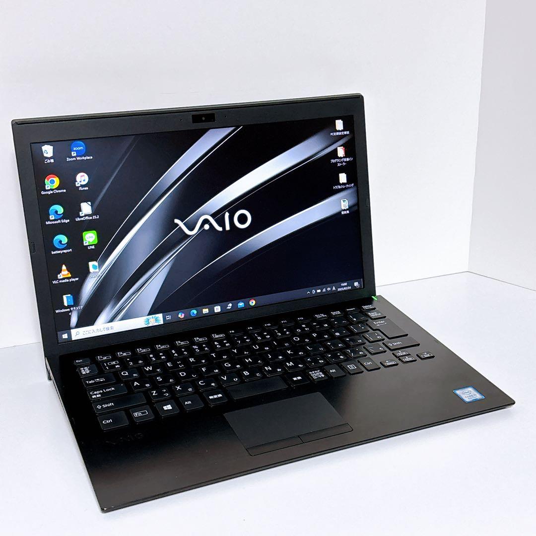 VAIO 13.3インチの薄型コンパクトノートPC 高速SSD カメラ搭載 i5