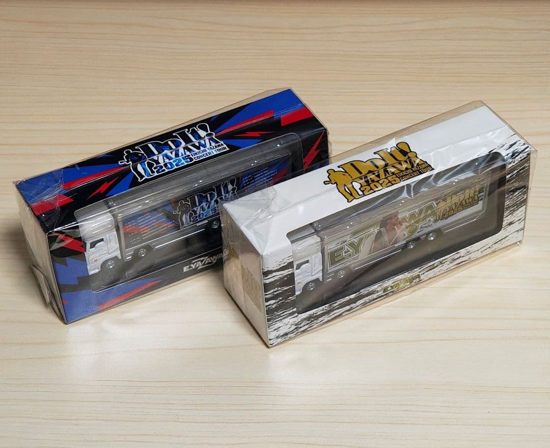 ☆新品未開封☆ 矢沢永吉「Do It！2025」トランポ型ミニカー 2台セット