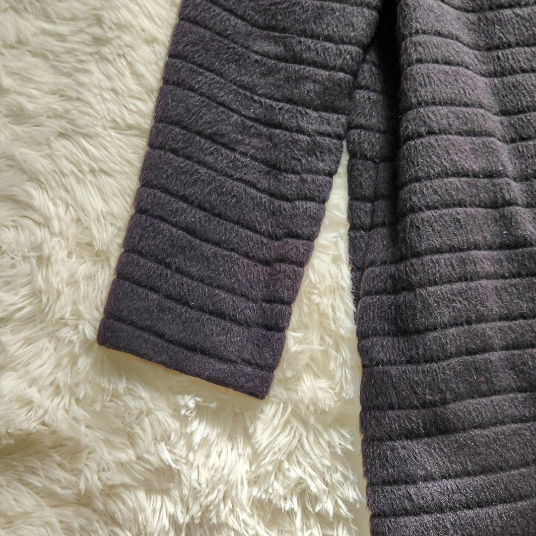 美品】ANAYIアンゴラ混 2wayフォックスファー ロングコートM 軽い