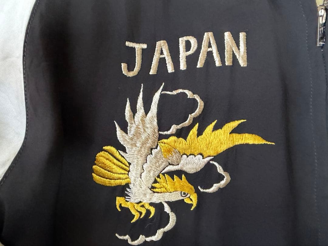 テーラー東洋 港商 スカジャン XL 2017 ドラゴン タイガー 特大