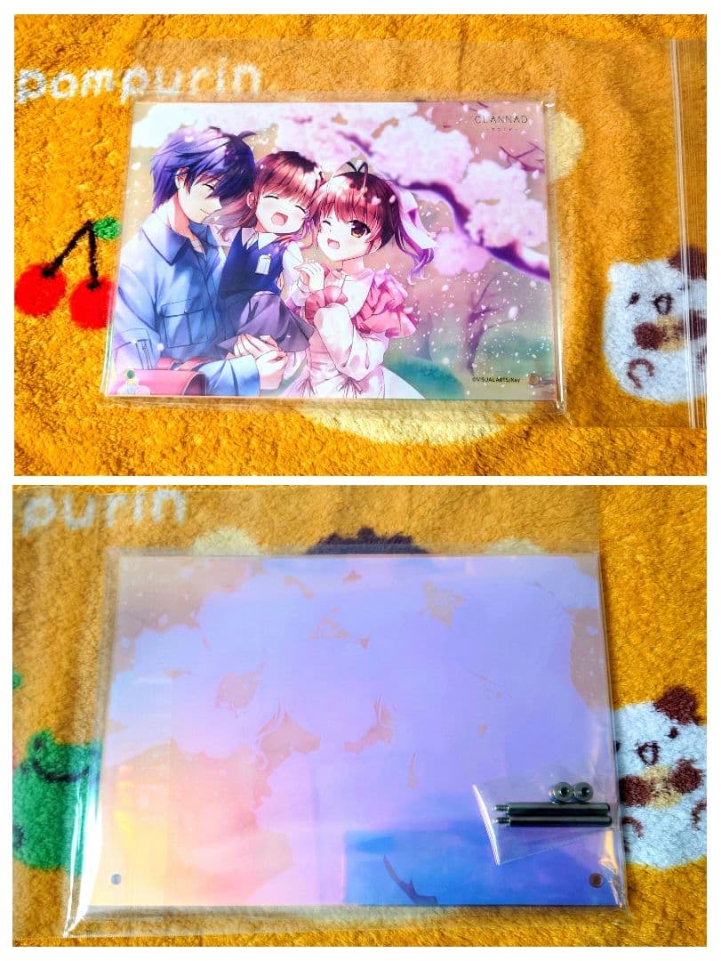 Key25th CLANNAD複製イラスト メモリアル B2タペストリー2つ 他