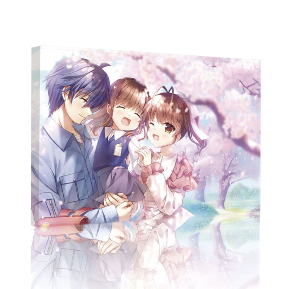 Key25th CLANNAD複製イラスト メモリアル B2タペストリー2つ 他