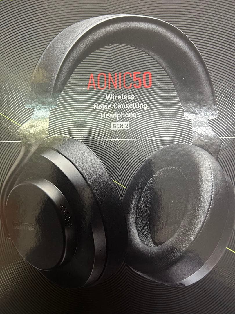 洗*ゴ様 SHURE AONIC 50 GEN2 ワイヤレスヘッドホン SHURE AONIC50 Gen2 第2世代 (ブラック) ワイヤレスヘッドホン ノイズ