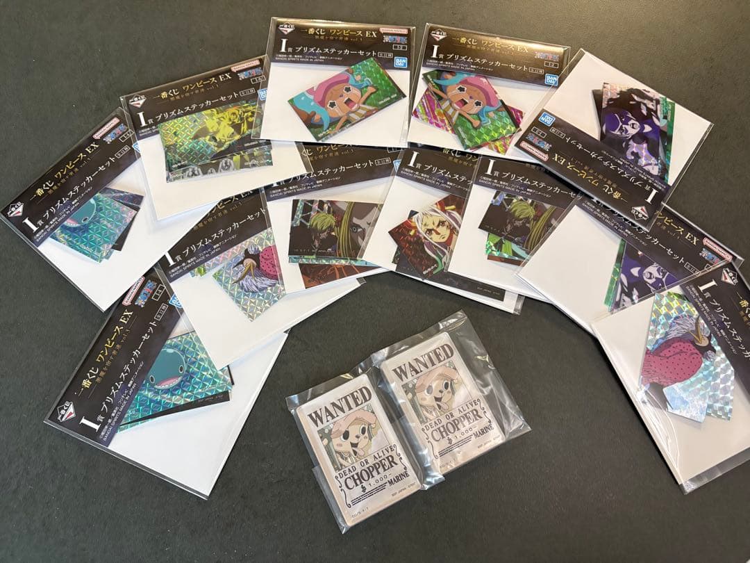 一番くじ ワンピース 悪魔を宿す者達 A賞B賞 ルフィ チョッパー フィギュア