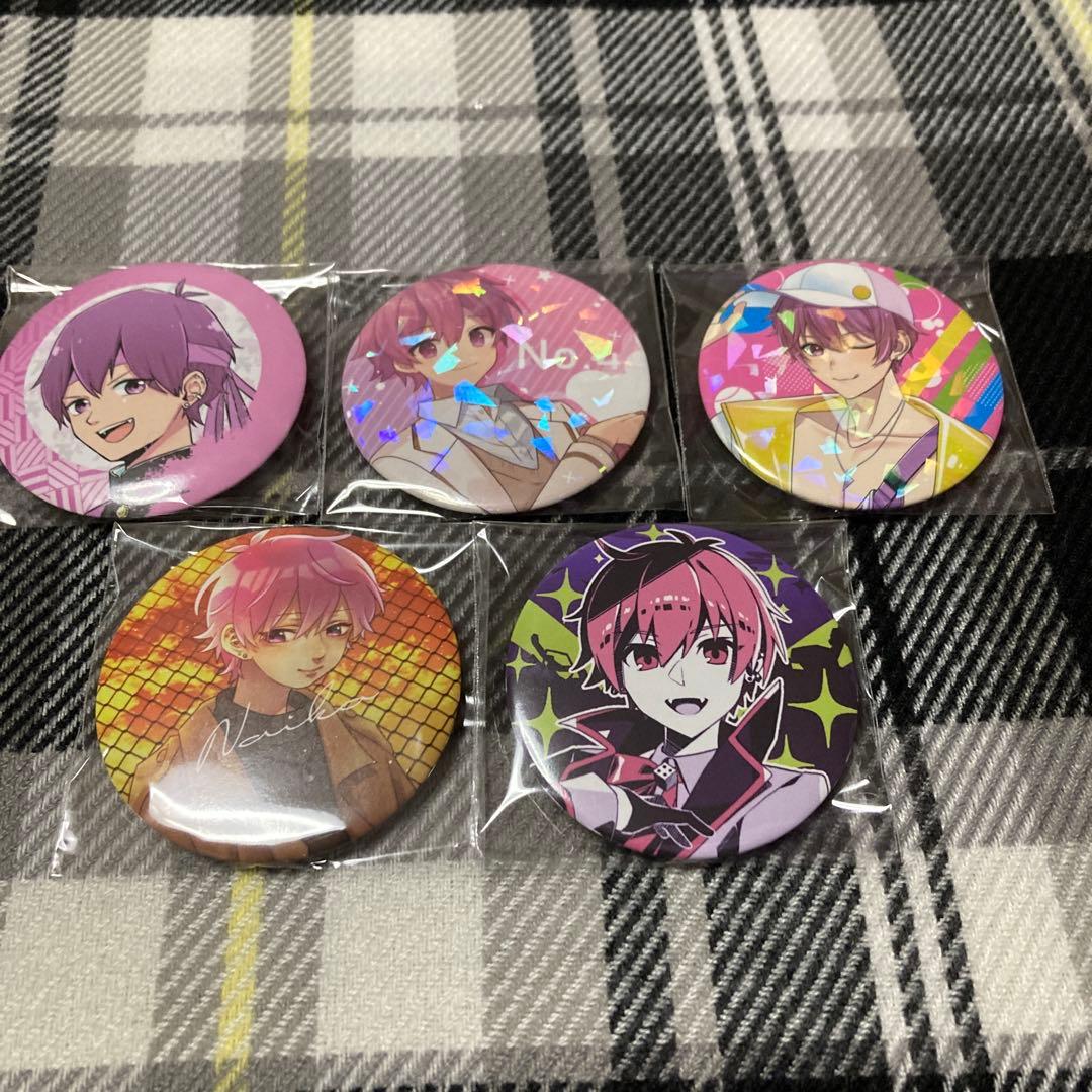 いれいす ないこ 缶バ 5個セット まとめ売り - メルカリ