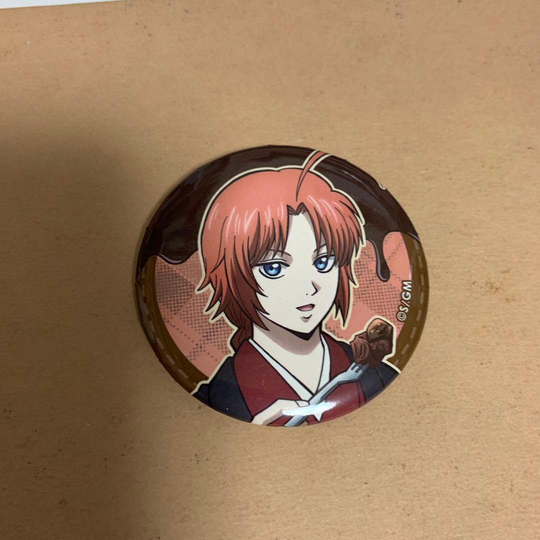 銀魂 アニメイトカフェ 神威 缶バッジ - メルカリ