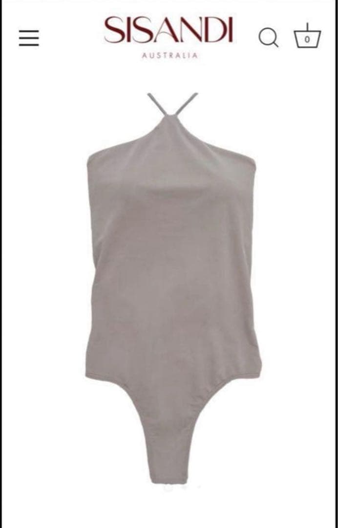新品タグ付き】SISANDI ZAHA BRAZILIANワンピース水着
