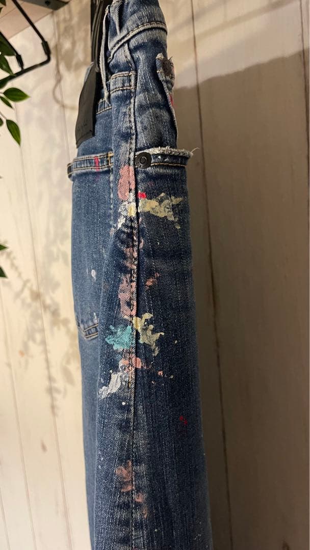 美品♪SURT ビッグジョン ペイントデニム スカート - メルカリ