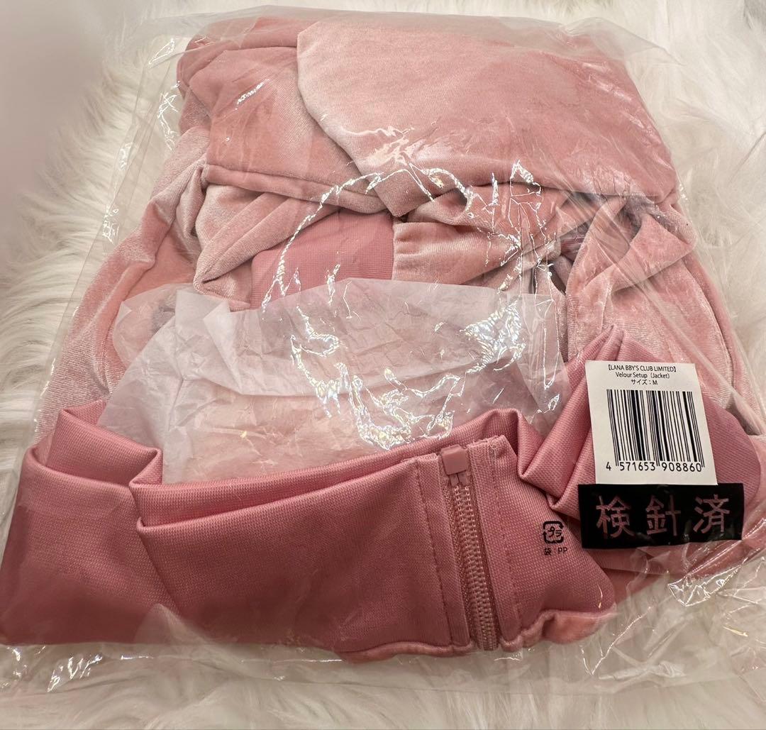 FC会員限定新品未開封】LANAライブグッツベロアセットアップアリーナ