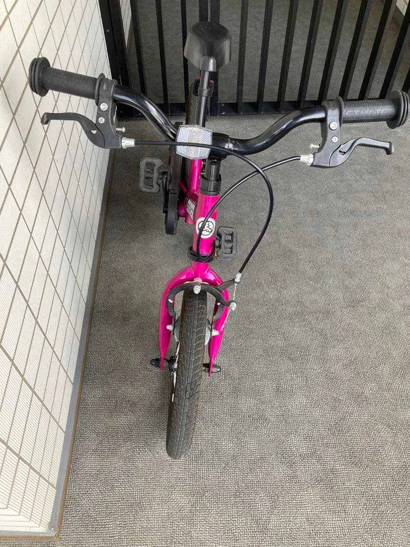 スタンド付】【梱包発送たのメル便】ストライダー 14x ピンク - メルカリ