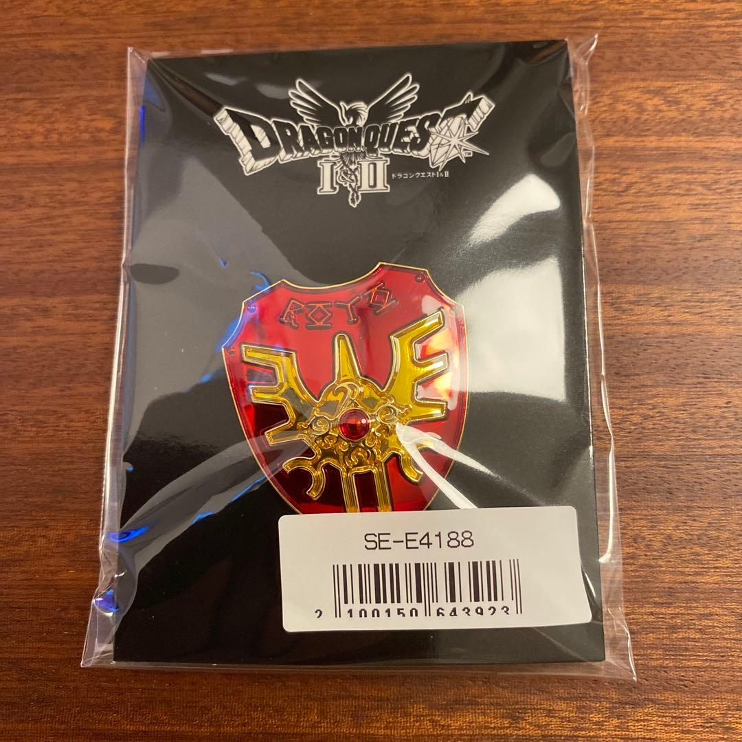 ドラゴンクエストⅠ&Ⅱ ピンズ ロトの盾 e-Store 購入特典 新品未開封