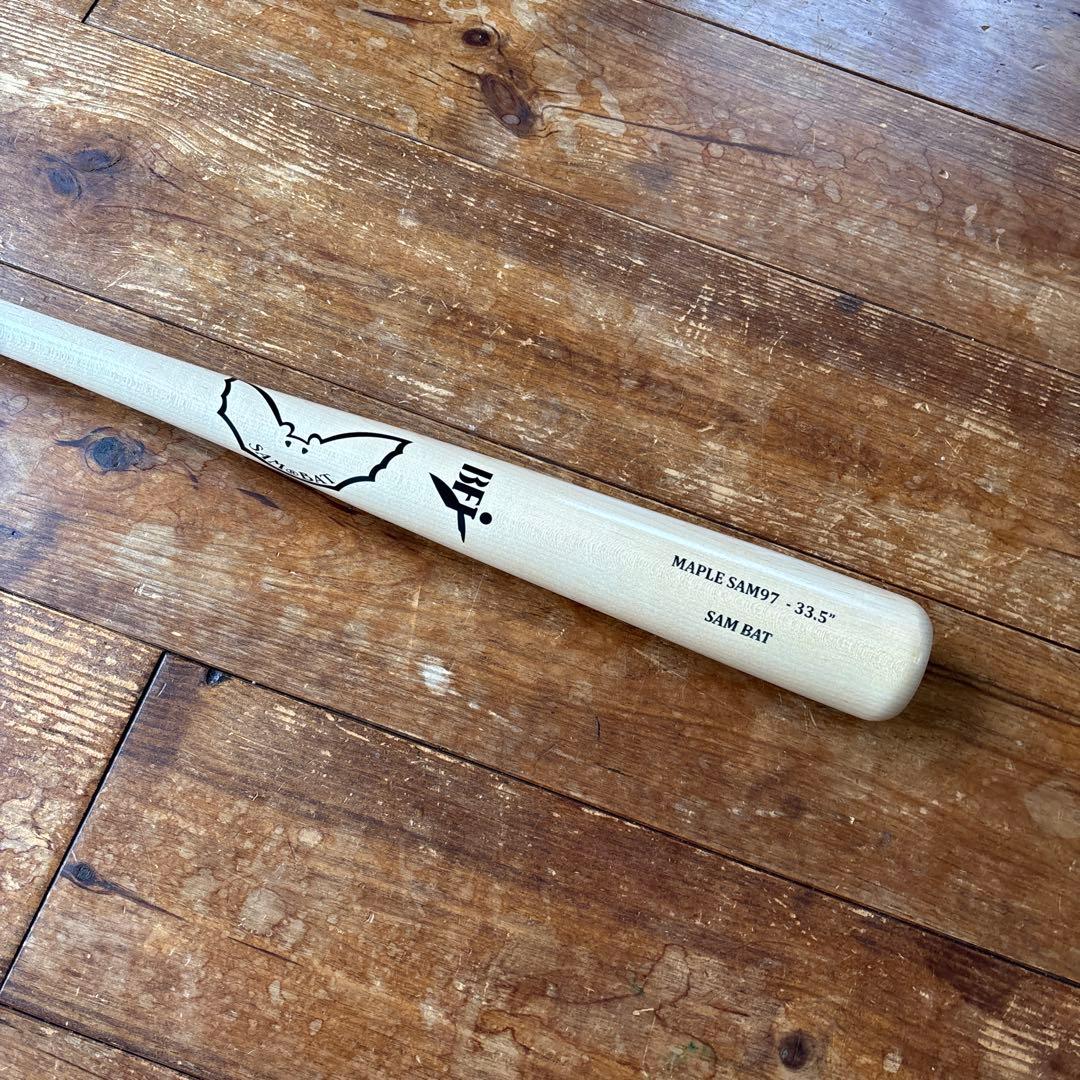 硬式用木製バット サムバット SAM97 33.5in 890g