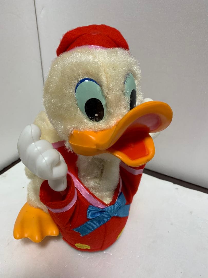 貴重品　ふりふりドナルドダック　昭和４０年代　箱付き　動作不可　美品