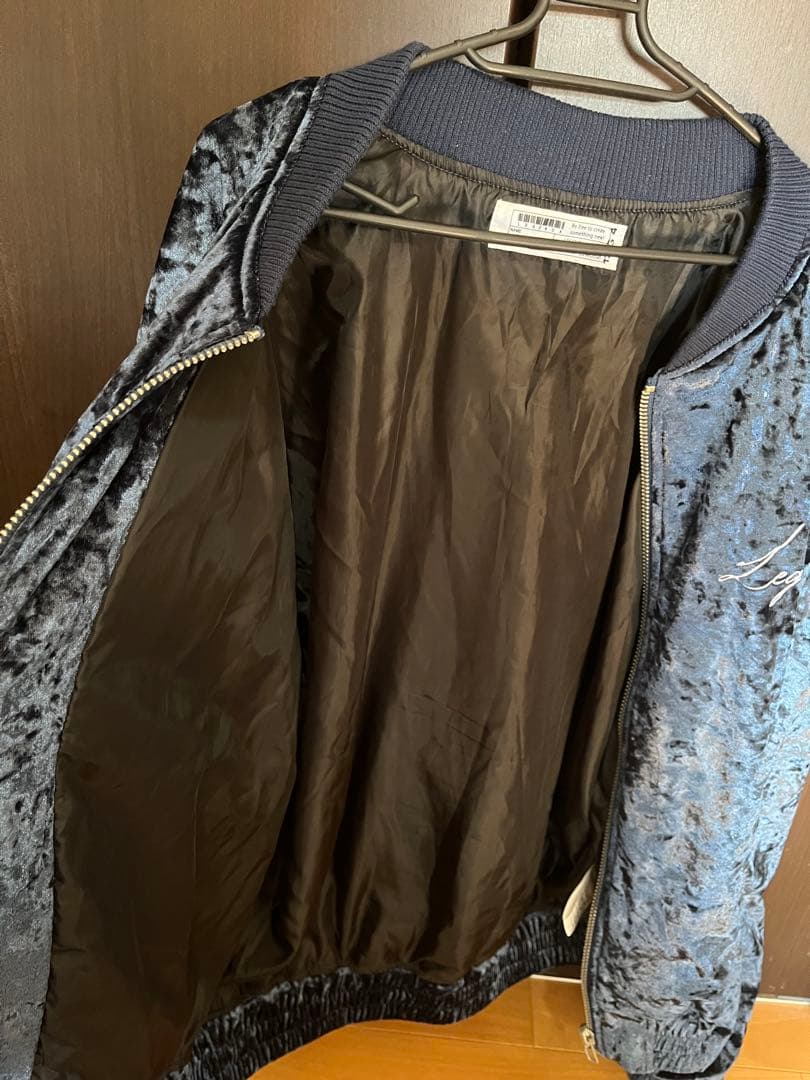 LEGENDA レジェンダ内田理央着用　ベロア　スカジャン　レアカラー