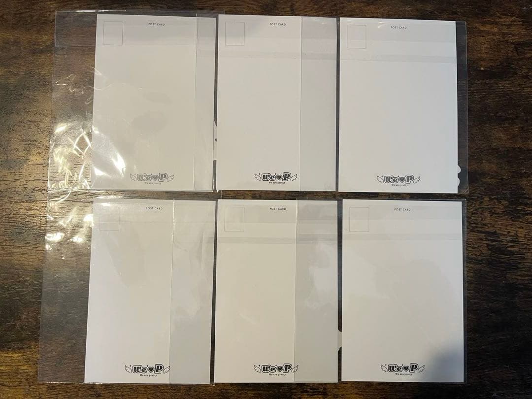 WE♡Pヘアミストコンプリート6点セット-限定ステッカー&ポストカード6