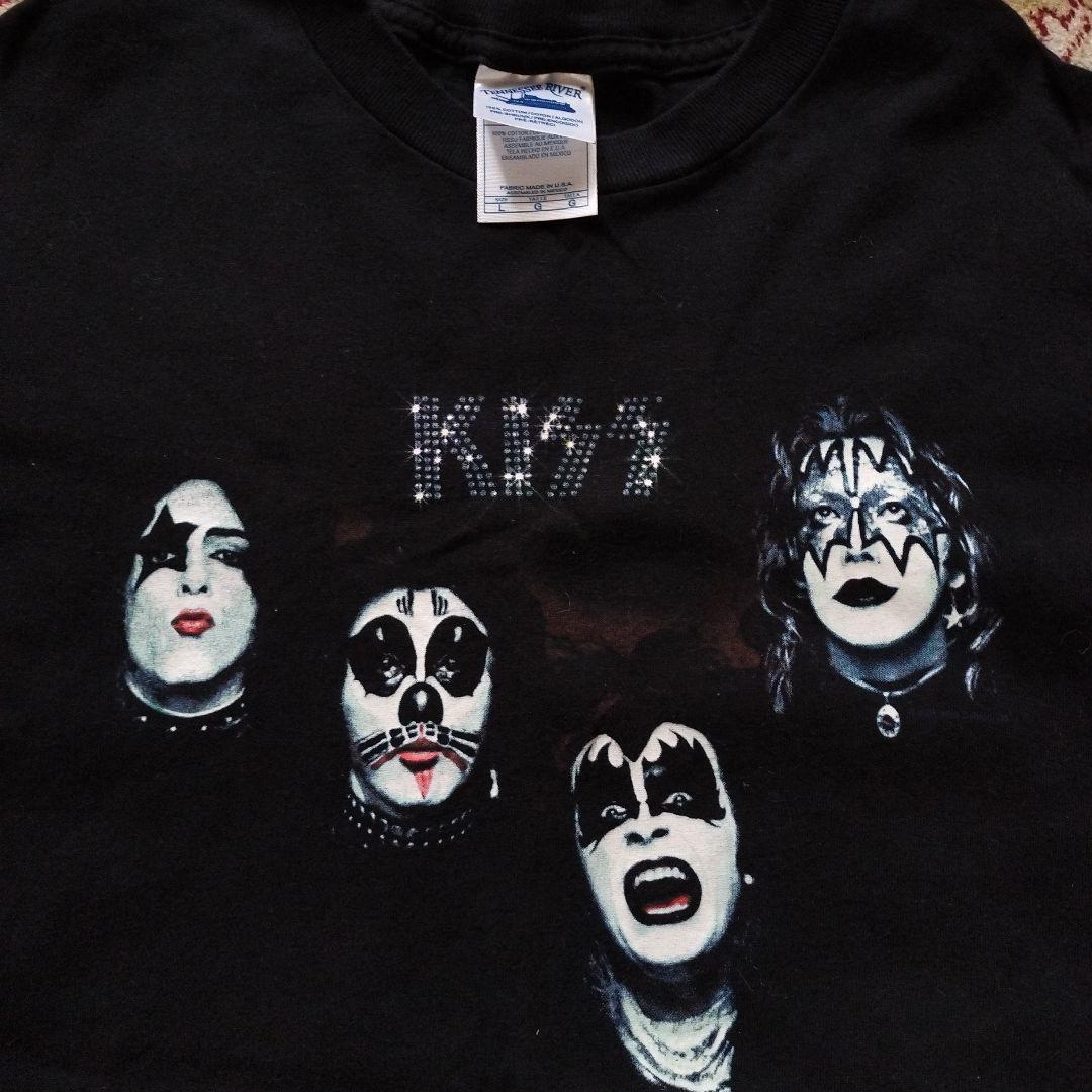 KISS バンドTシャツ ブラック