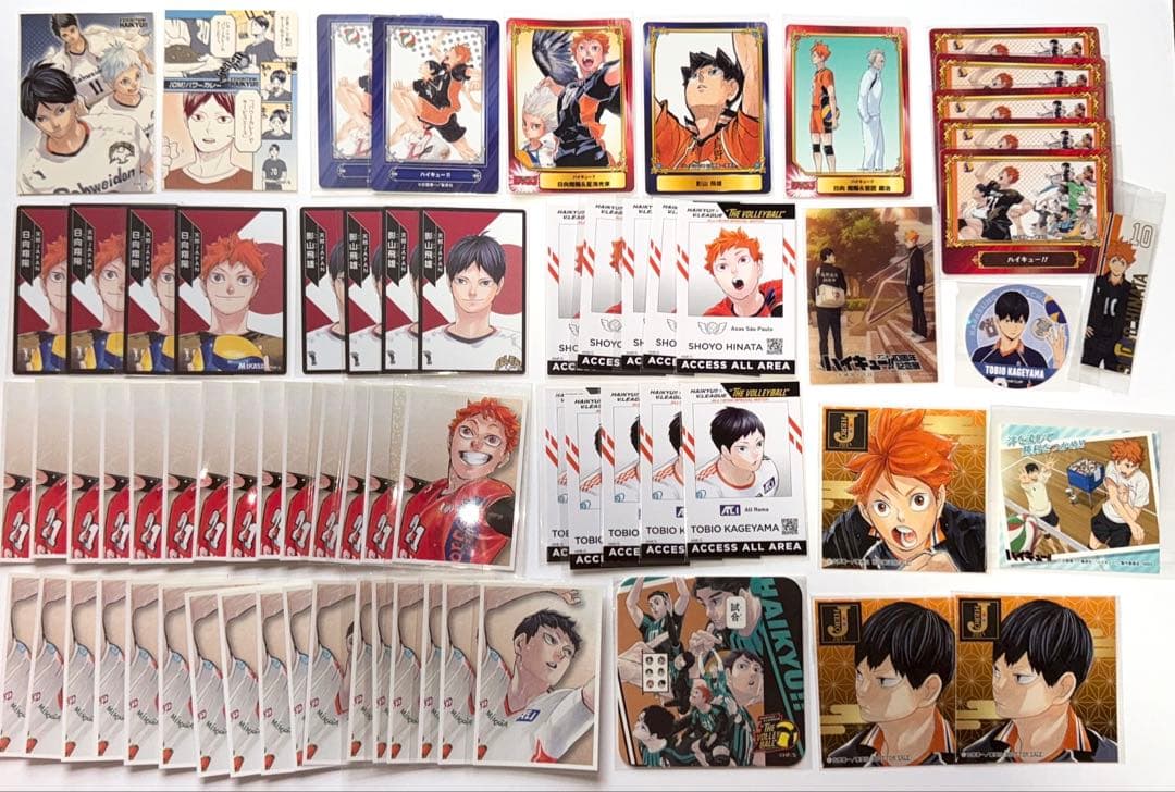 ハイキュー‼︎ アクスタ アトコ ぬい 缶バッジ等500点以上まとめ売り