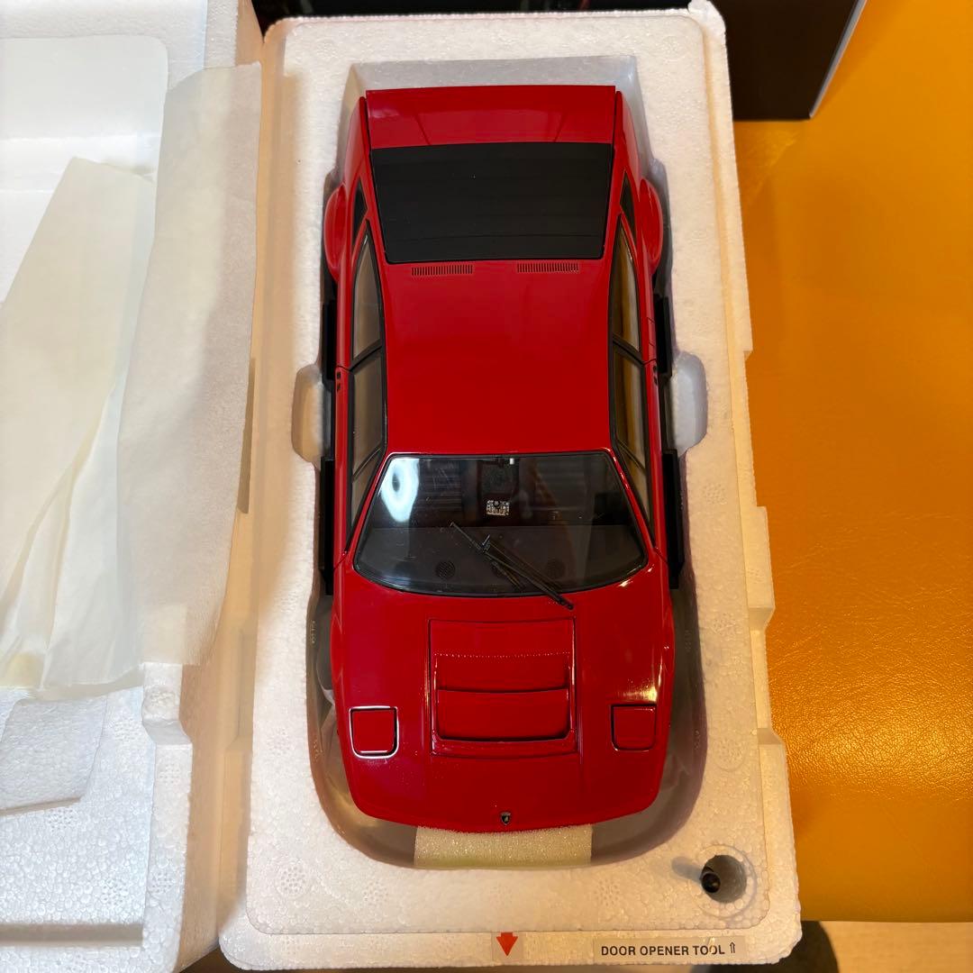レア！京商 1/18 ランボルギーニ ウラッコラリー 赤 - メルカリ