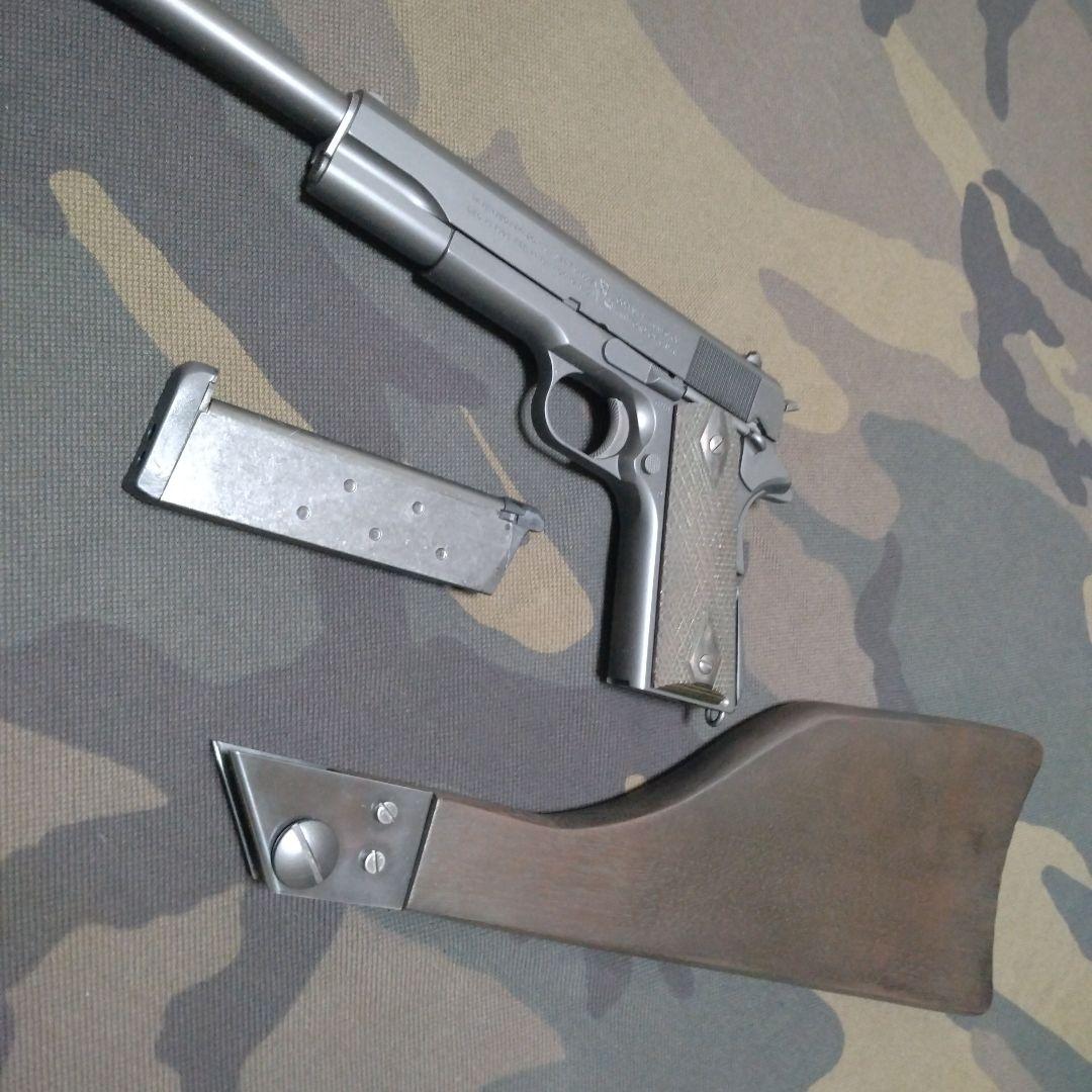 東京マルイ コルトガバメント M1911A1 ロングバレル　ストック　カスタム