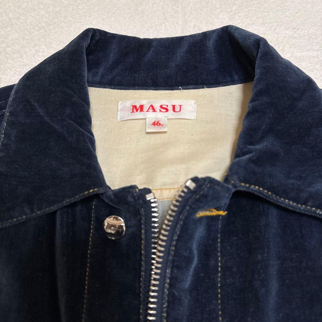 MASU × P.A.A INDIGO VELVET JACKET 46 - メルカリ