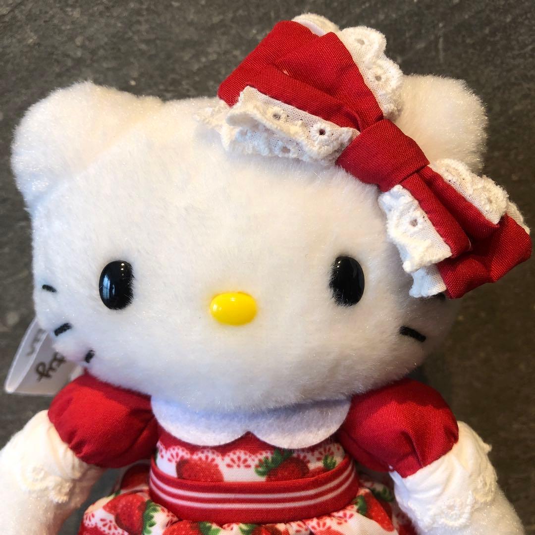 Hello Kitty展 ハローキティ展 いちごドレスマスコットホルダー 京都