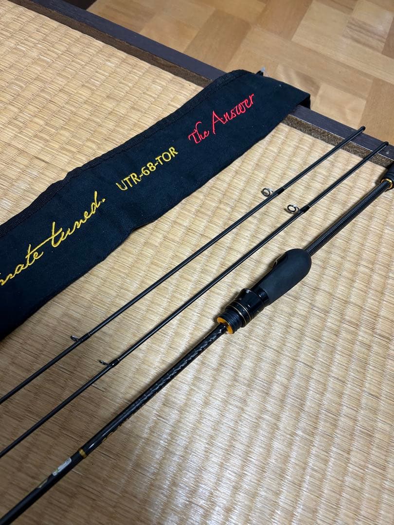 TICT UTR-68-TOR アジングロッド (カスタム用#1オマケ付き) TICT SRAM UTR-68-tor 比較インプレ|アジング一年生re