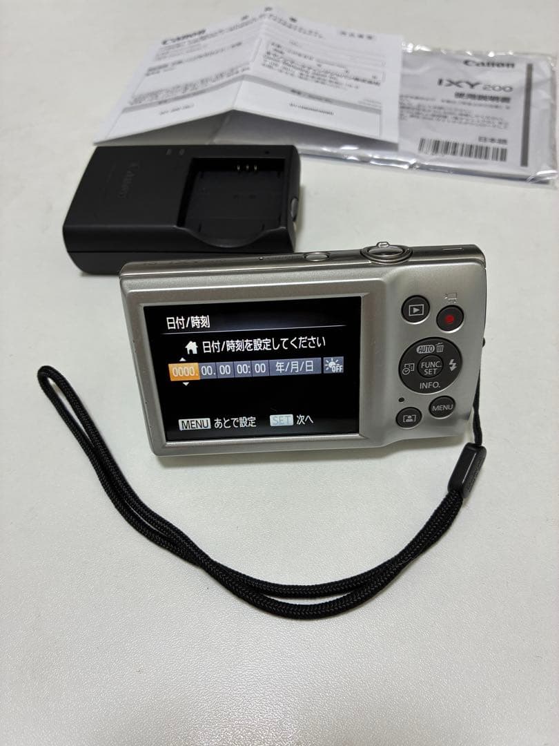 美品】 CanonIXY200 シルバー SDカード(32GB)付き - メルカリ