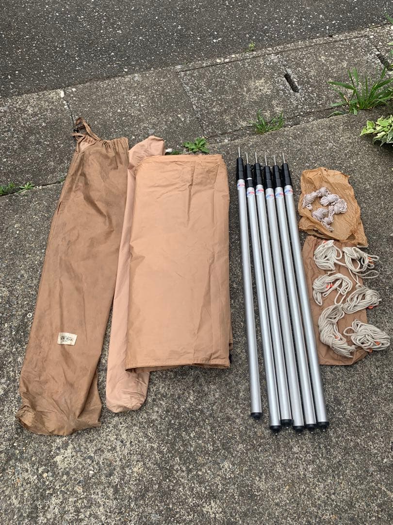 peak タープ　 TP-11 グランドポール　6本 Yahoo!オークション -「tp-11」(テント、タープ) (キャンプ