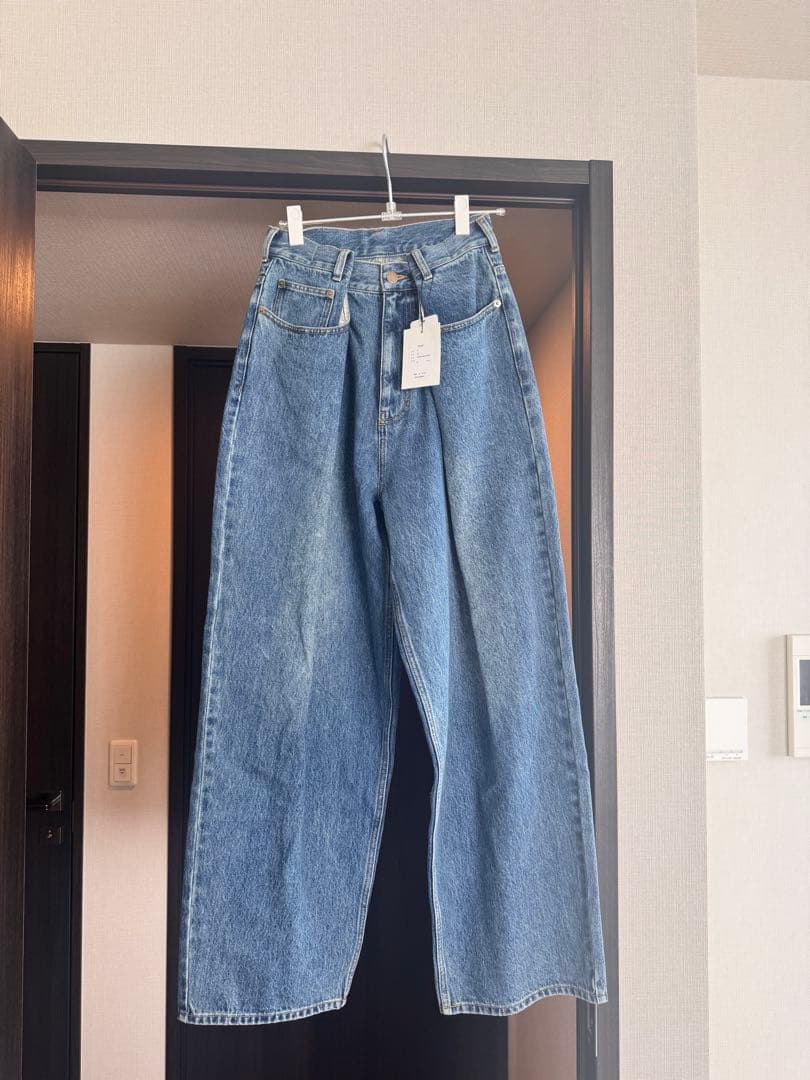 machatt マチャット タックデニム サイズ38 - メルカリ