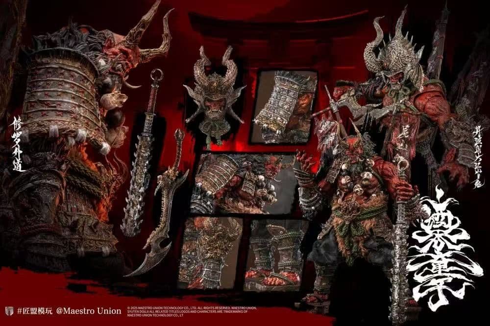 Maestro Union 匠盟 MU-IL001 酒呑童子 1/12フィギュア