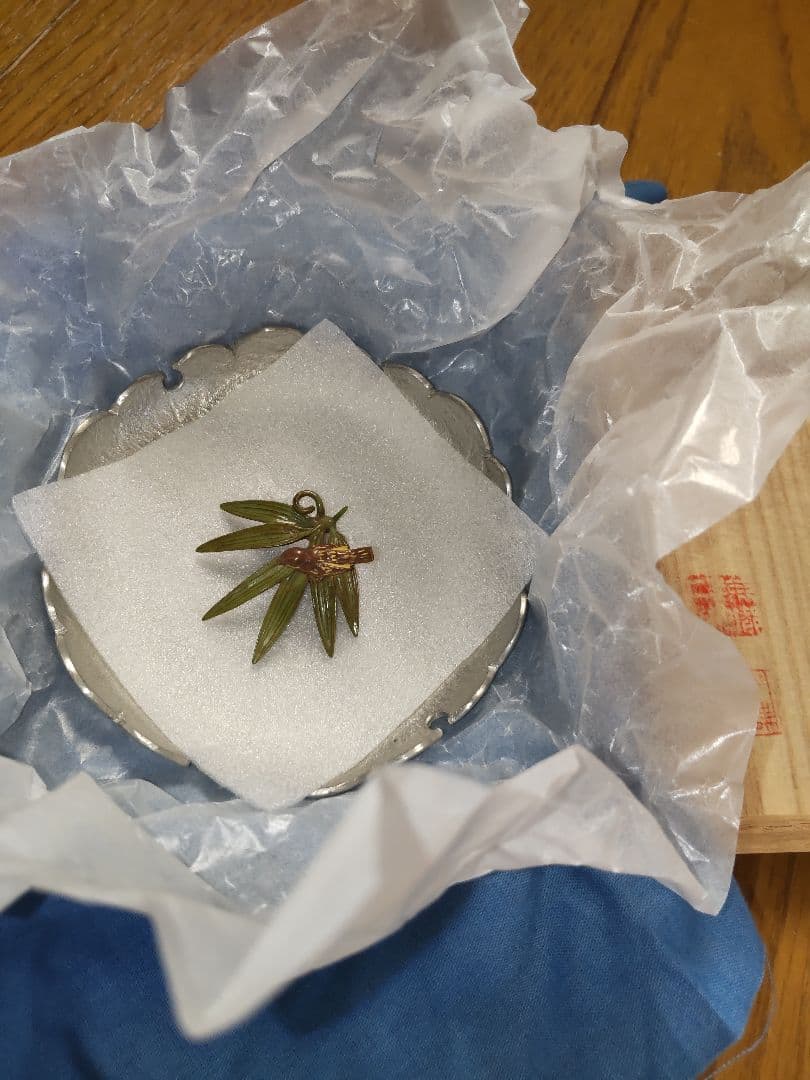 清課堂 鋳銅【竹に雀】香立＆錫【石目雪輪】皿 共箱付属 - メルカリ