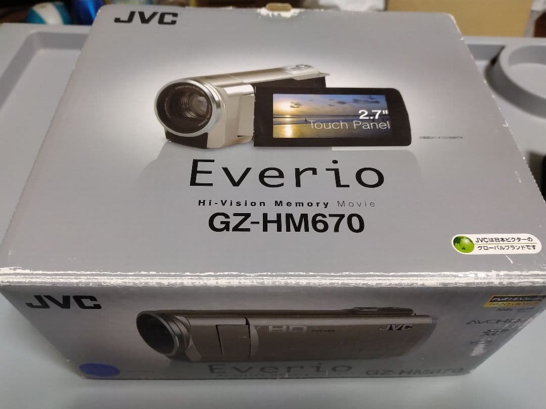JVC Everio GZ-HM670 ビデオカメラ長時間バッテリー付き美品 Amazon | JVCケンウッド JVC 32GBフルハイビジョンメモリームービー