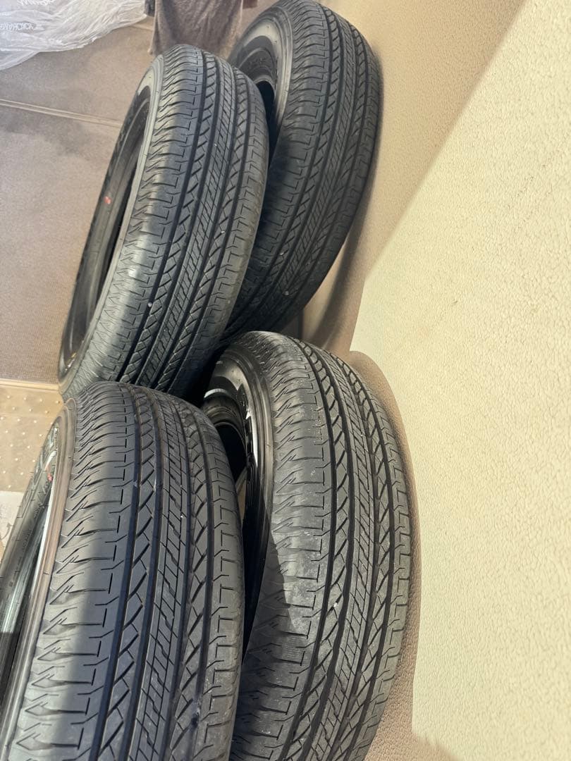 送料込‼︎ノマド　新車外し　ブリヂストン デュエラー H/L 195/80R15