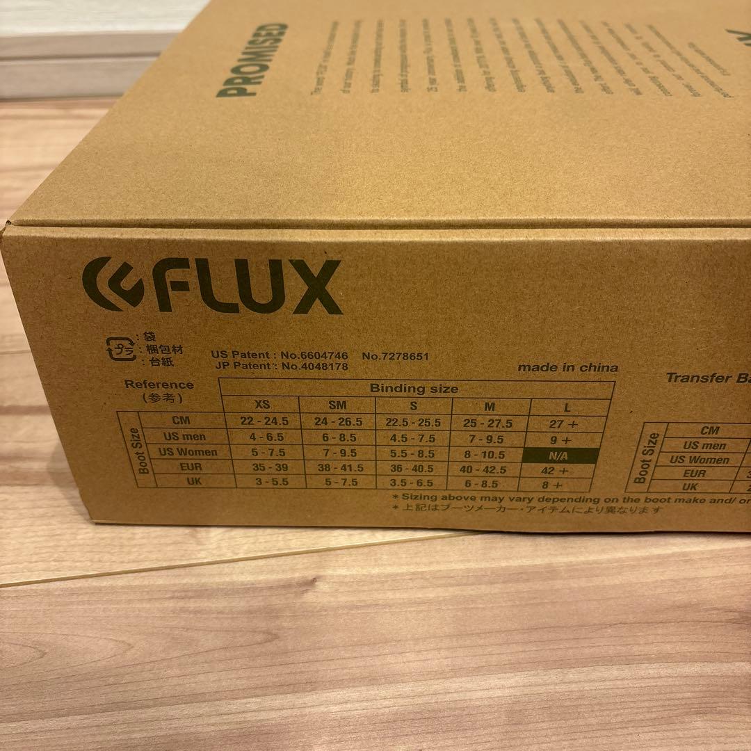 FLUX F22DSLR ビンディング Lサイズ レッド DS サイズL - メルカリ