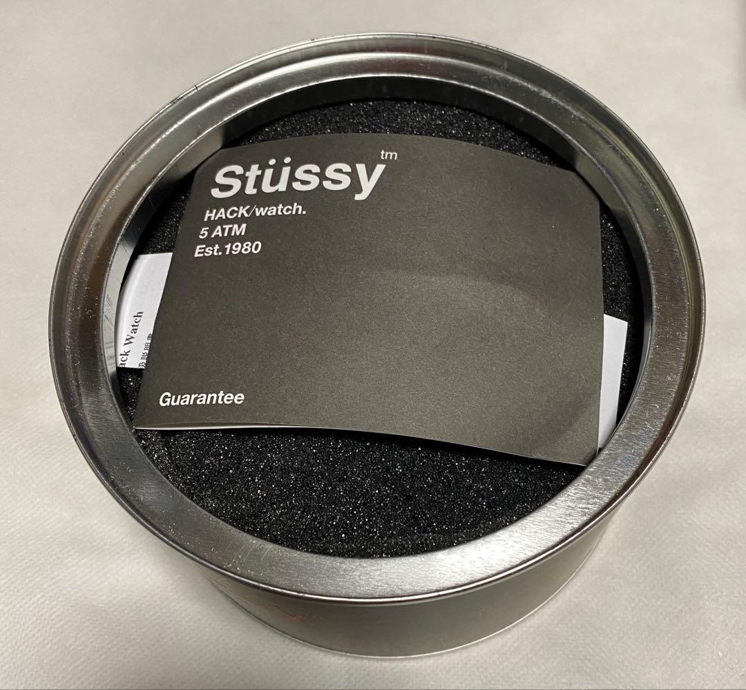 old Stussy HACK WATCHグレー ステューシー 腕時計ミリタリー
