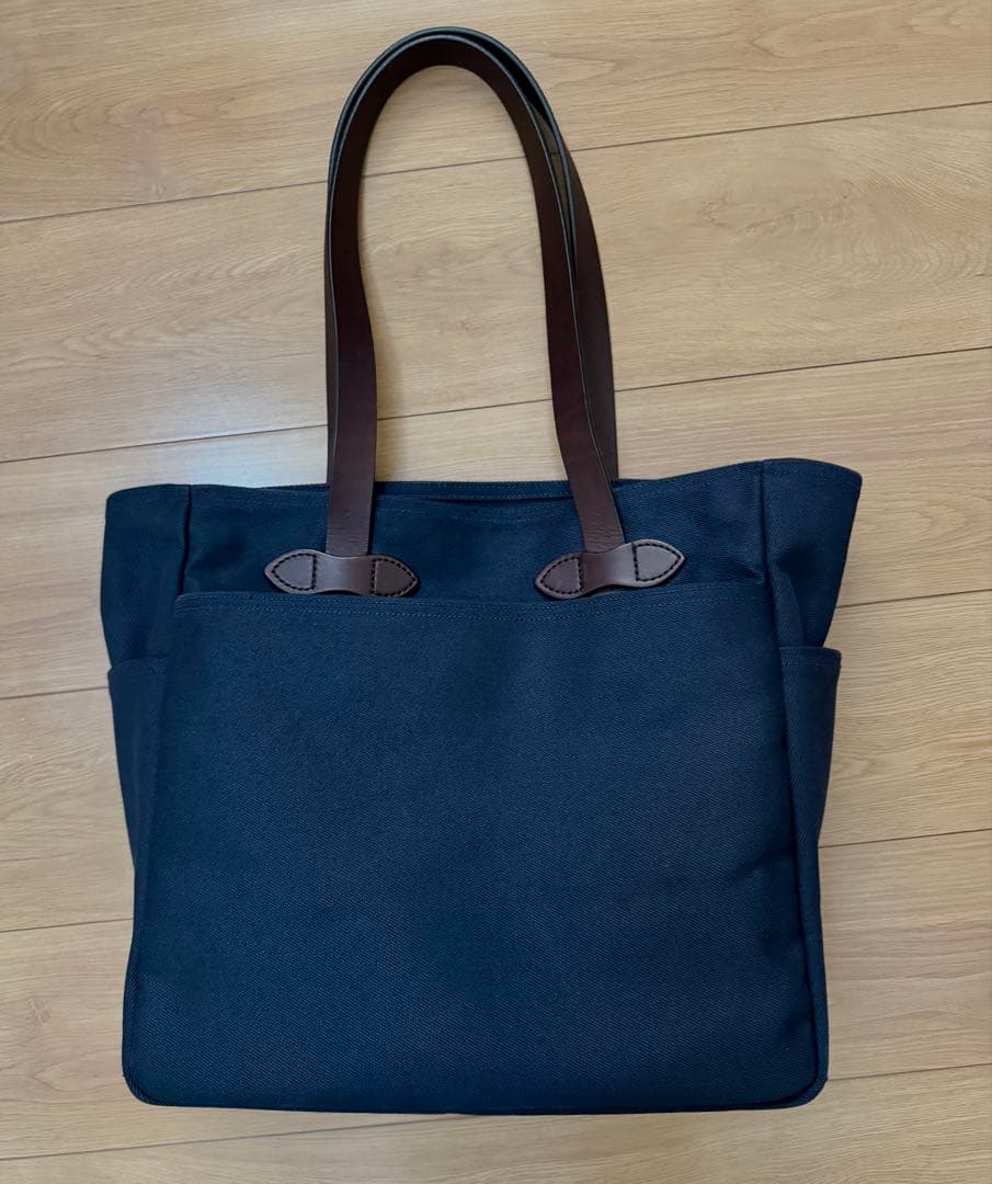 【ほぼ未使用】FILSON フィルソン トートバッグ ラギッドツイル ネイビー ほぼ未使用】FILSON フィルソン トートバッグ ラギッドツイル ネイビー