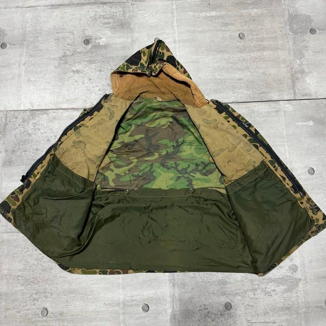80s マウンテンパーカー ハンティングジャケット ダックハンターカモ
