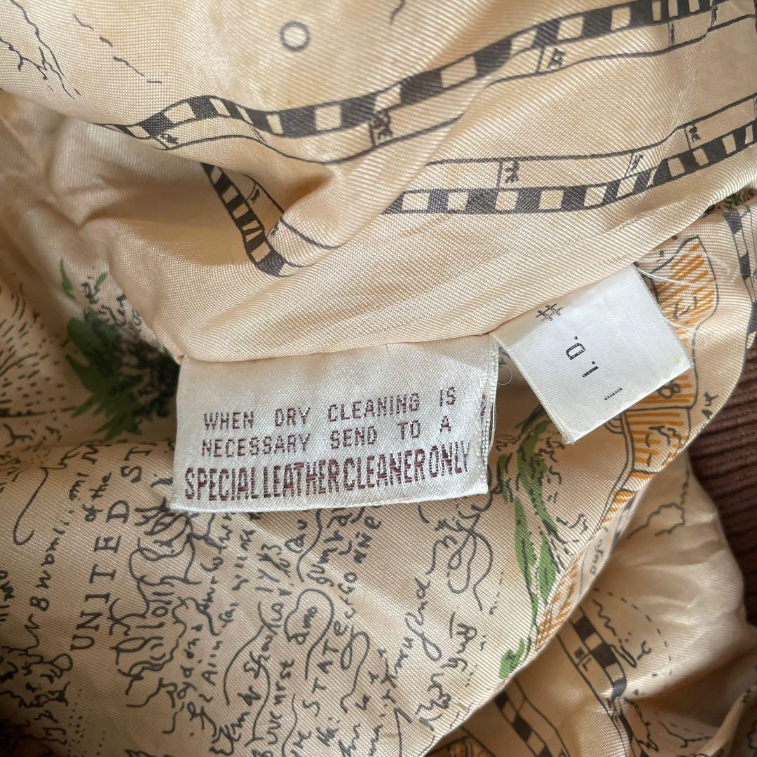 90s~ A-2 レザージャケット ボンバージャケット “ボックスシルエット