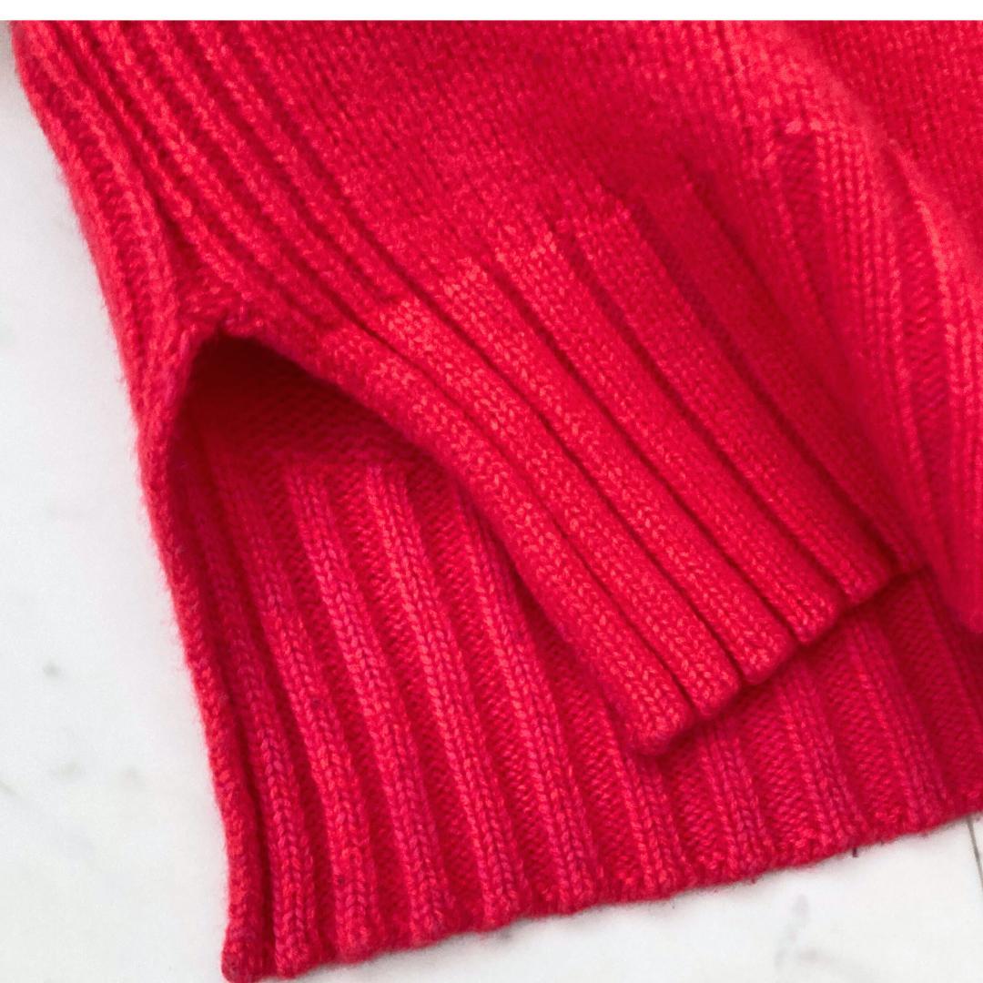 トゥモローランド カシミヤウール ショートニット 2way ピンク - メルカリ