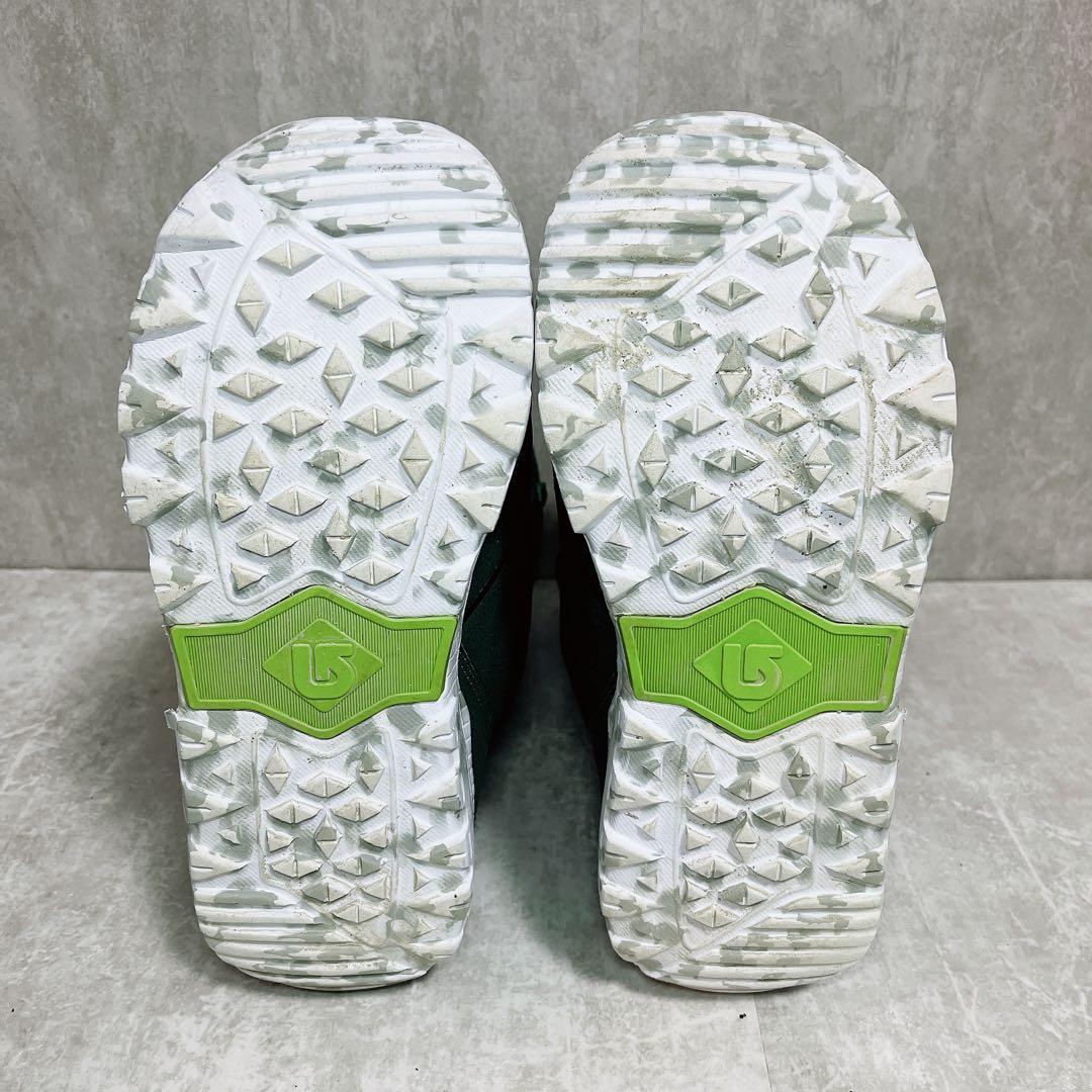 BURTON MOTO-AF スノーボードブーツ 27cm 緑 グリーン B02