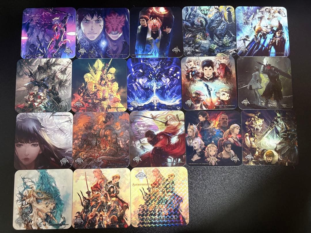 FF14 エオカフェ コースター 72枚